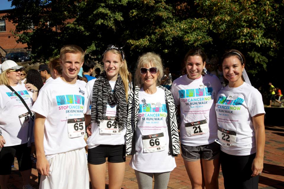 Team Knuff at the Cancer Prevention and Treatment 5k in 2013 http://dev.stopcancerfund.org/events/